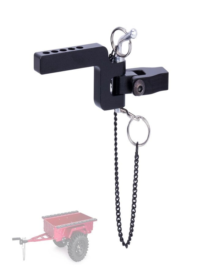 YSKMLOLP RC Tow Hook,Metal Trailer Chain Tow Hook for 1/10 RC Crawler Axial SCX10 90046 TRX4 TRX6 Redcat RC4WD D90 CC01 Rescue Simulation Accessories - Image 1